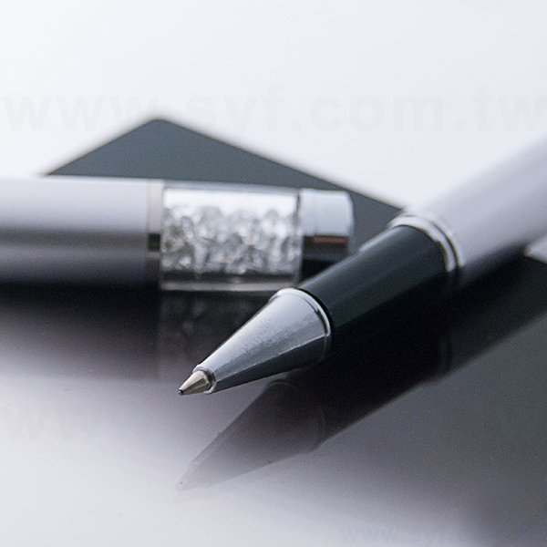 水晶旋轉式禮品筆-金屬廣告原子筆-兩種款式可選-採購批發贈品筆-8096-6